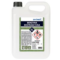 Benzyna Ekstrakcyjna 5L Klarowna do Odtłuszczania Rozpuszczalnik