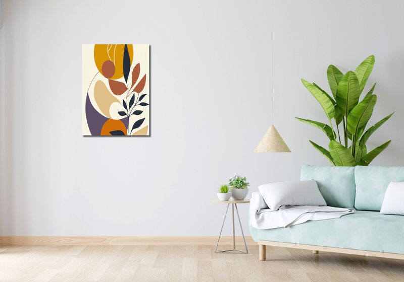 Obraz 50x70cm Sylwetka Gracji zdjęcie 2