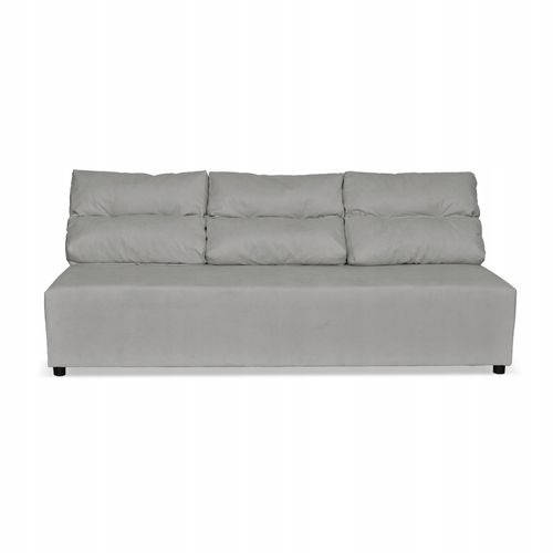 Kanapa sofa KIMO funkcja spania pojemnik Family Meble Hunter j. szary welur na Arena.pl