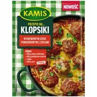 Kamis Przepis na klopsiki w kremowym sosie pomidorowym z ziołami 35 g
