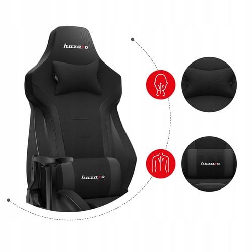 Fotel gamingowy Huzaro Force 7.6 Black na Arena.pl
