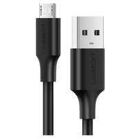 Kabel USB do Micro USB UGREEN  US289 QC 3.0 2.4A 0.25m (czarny)
