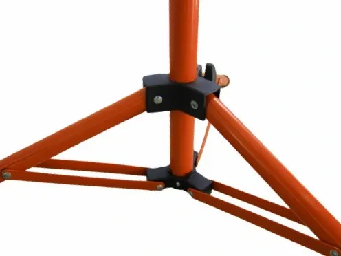 Statyw budowlany stojak na naświetlacz halogen WYSOKOŚĆ 90cm LED CZERWONY zdjęcie 2