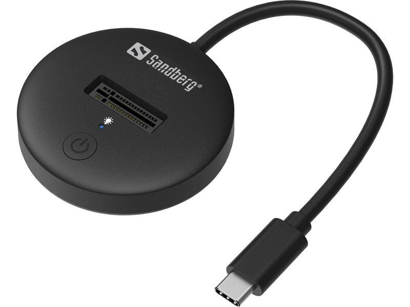 Sandberg USB 3.2 Dock for M.2+NVMe SSD zdjęcie 1