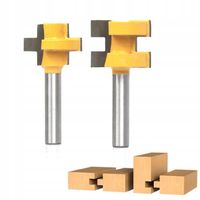 FREZ FREZY DO POŁĄCZEŃ WPUSTOWYCH ZESTAW 2 szt