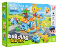 Zestaw Dużych Klocków Stacja Policji 93El.