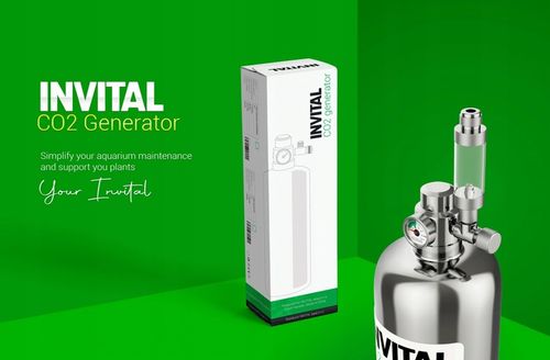 INVITAL Generator CO2 bez nocnego wył. z butlą 2l na Arena.pl