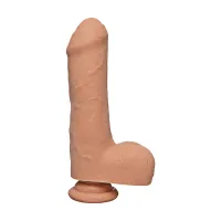 doc johnson uncut d 18 cm ultraskyn - model anatomiczny z mocną bazą
