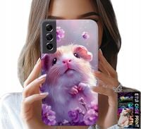ETUI DO SAMSUNG GALAXY S21 FE - SŁODKI CHOMIK, GRYZONIE WZORY DLA DZIECI