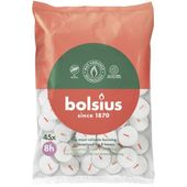 Podgrzewacze bezzapachowe BOLSIUS 38mm 8h 45szt.
