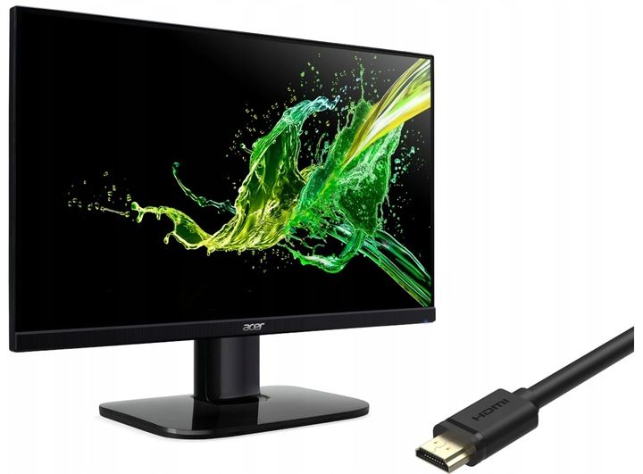 MONITOR Acer 23,8" KA240YBI 1ms 1920X1080 FREESYNC HDMI/VGA zdjęcie 9