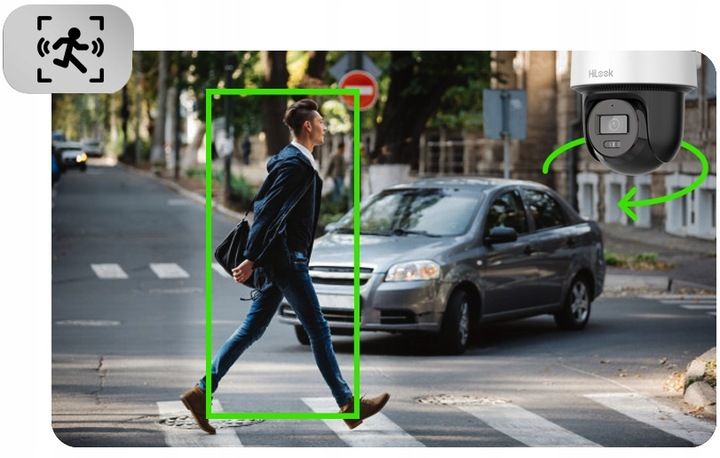 Obrotowa Kamera IP PoE 4Mpx PTZ-N4MP-P HiLook Głośnik Mikrofon Autotracking zdjęcie 6