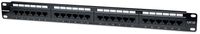 Panel Krosowy PatchPanel 1U Rack 19 UTP 24x RJ45 Cat5e