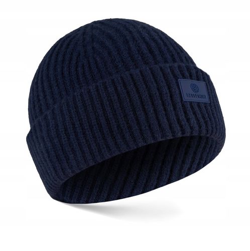 Betlewski zimowa Czapka męska wywijane brzegi gruby materiał dopasowana na Arena.pl