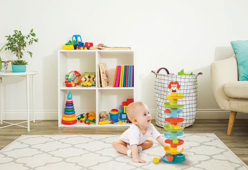 Zjeżdżalnia tor dla piłek wieża z kulkami +18m na Arena.pl