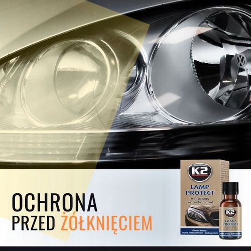 K2 LAMP PROTECT POWŁOKA OCHRONNA DO LAMP POWŁOKA APLIKATOR CHUSTECZKA na Arena.pl