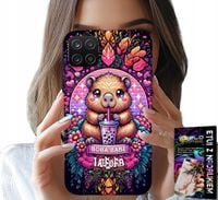 ETUI DO SAMSUNG GALAXY A22 5G - SŁODKA KAPIBARA Z SZEJKIEM, SUPER WZORY