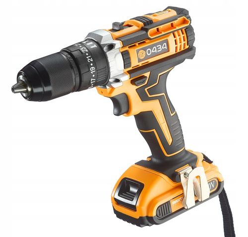 UDAROWA WIERTARKO WKRĘTARKA AKUMULATOROWA 2xAKU 20V BITY NASADKI na Arena.pl