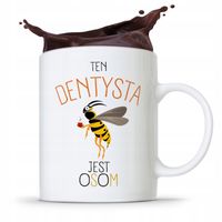 Kubek Prezent Dla Dentysty Ten Dentysta Jest Osom Z Nadrukiem Ze Zdjęciem