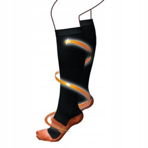 3X PODKOLANÓWKI PRZECIWŻYLAKOWE UCISKOWE NA ŻYLAKI SKARPETY SKARPETKI 39-44 na Arena.pl