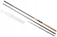 WĘDKA Rumpol 390cm Method CARBON FEEDER 3,9m 180g 3 Szczytówki 110489