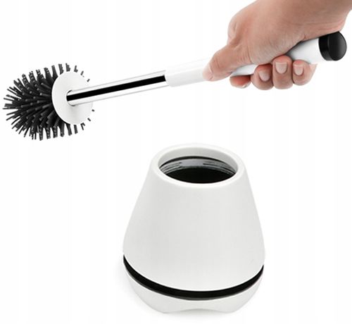 Silikonowa antybakteryjna szczotka do WC + GRATIS na Arena.pl
