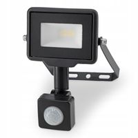 Naświetlacz LED SLIM 10W halogen z CZUJNIK RUCHU i zmierzchu reflektor