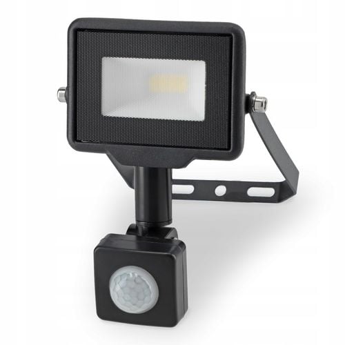 Naświetlacz LED SLIM 10W halogen z CZUJNIK RUCHU i zmierzchu reflektor na Arena.pl