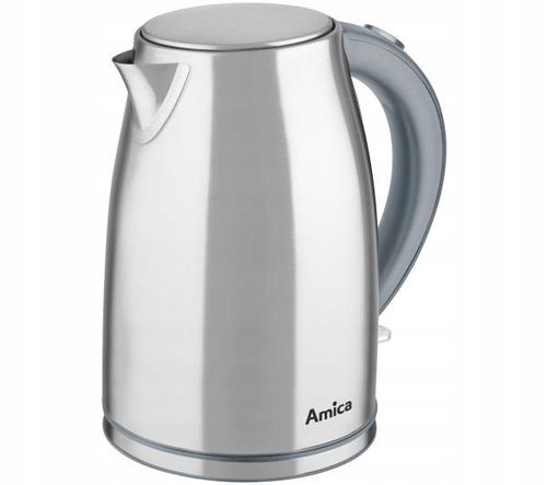 Czajnik elektryczny Amica KF 3039 1,7L 2200W Srebrny na Arena.pl