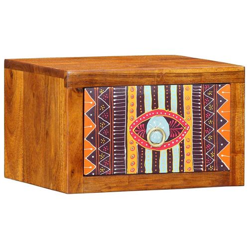 Szafka Nocna 2 pcs Brązowy 35 x 30 x 22 cm lite drewno akacjowe na Arena.pl