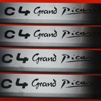 Listwa progowa CITROEN C4 GRAND PICASSO MK2 Stal nierdzewna 304 mat 4szt