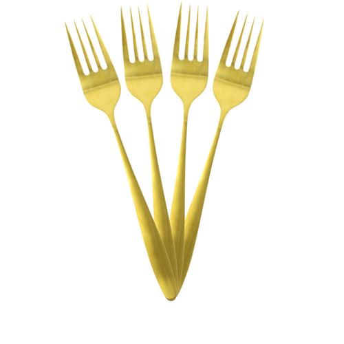 Zestaw sztućców Charbon jasne złoto na Arena.pl