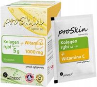 Kolagen rybi 5g + Witamina C 1000mg Complex 30 sasz Aliness Wsparcie stawów