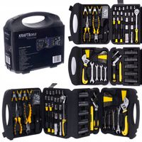 ZESTAW NARZĘDZI KLUCZY WALIZKA NARZĘDZIOWA KLUCZE SZCZYPCE WKRĘTAKI 117EL