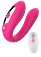 stymulator   massager dual vibrator usb 5 functions / remote control