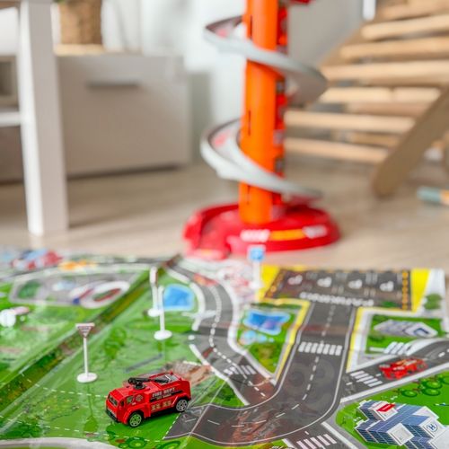 DLA DZIECI TOR GARAŻ DLA SAMOCHODZIKÓW na Arena.pl