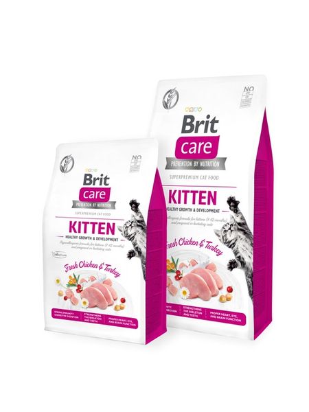 BRIT Care Grain-Free Kitten Growth Development 2kg zdjęcie 6