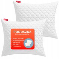 PODUSZKI 70X90 CM 2SZT ANTIALLERGIC STREFA SPANIA ORYGINALNE POLSKI PRODUKT