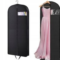 DUŻY POKROWIEC NA UBRANIA 3D PŁASZCZ KURTKĘ SUKIENKĘ SUKNIĘ 150X60X15