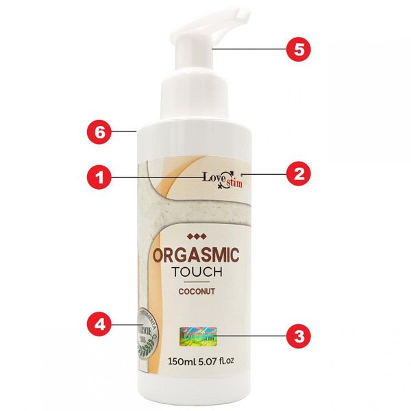 Olejek-Orgasmic Touch Coconut 150 Ml zdjęcie 8