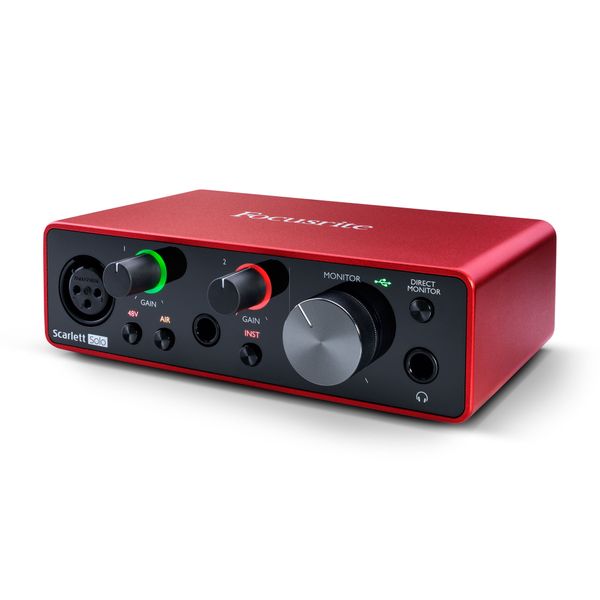 Interfejs audio Focusrite Scarlett Solo 3rd Gen USB XLR Jack 6,3 mm zdjęcie 5