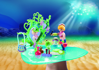 PLAYMOBIL SALON PIĘKNOŚCI SYRENEK ZE SZKATUŁKĄ + FIGURKA DODATKI 70096