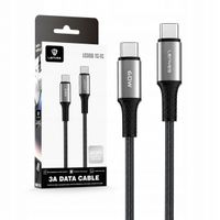 LENYES Kabel USB-C — USB-C 60 W w oplocie 1,00 m LC559 TC-TC