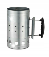 NAVA komin do podpalania wegla brikietu drzewa do grilla 16 cm BBQ Guru