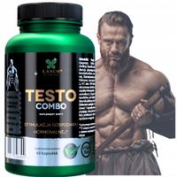 TESTO COMBO naturalne ekstrakty na podniesienie TESTOSTERONU 60 kaps LANCO