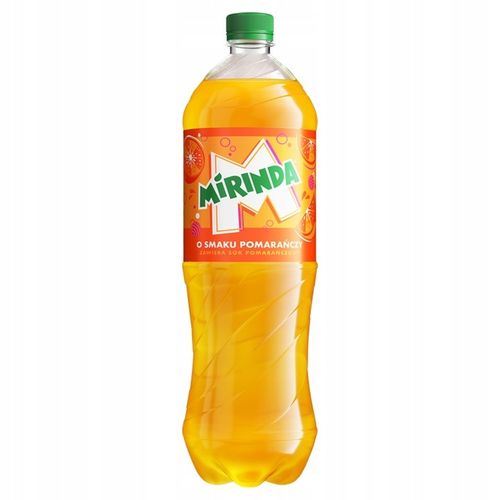 Napój gazowany Mirinda Orange o smaku pomarańczy butelka 8x 1,5l na Arena.pl