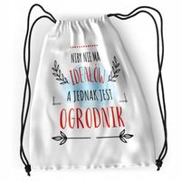 Plecak Dla Ogrodnika Sportowy Szkolny Worek Torba Z Nadrukiem Ze Zdjęciem