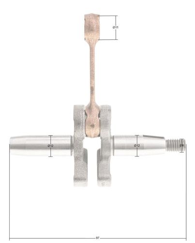 Wał korbowy Mitsubishi TLE24 KD01053AA na Arena.pl