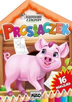 KSIĄŻECZKA KOLOROWANKI  Z ZAGRODY PROSIACZEK