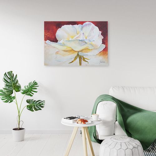 Deco Panel, Abstrakcyjny kwiat 80x60 na Arena.pl